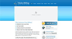 Desktop Screenshot of daileybilling.com